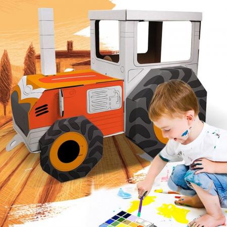 Spielhaus Feuchtmann kinder Pappspielhaus Traktor